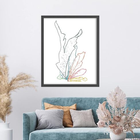 رسومات الطبيعة الإبداعية الرابع - فن الجدار - 32 × 40 - غير مؤلف - متعددة in Kuwait