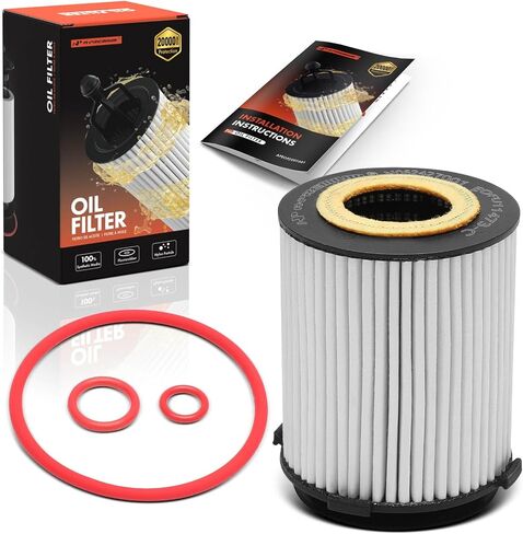 A-Premium 20K Miles Upgrated Protection Oil Filter Compatible with Mercedes-Benz & Infiniti & Freightliner Models - C350e, E300, GLE350, Q50, Sprinter 1500, GLC350e, GLA250, Metris, A220, QX30, SLC300 in Saudi Arabia