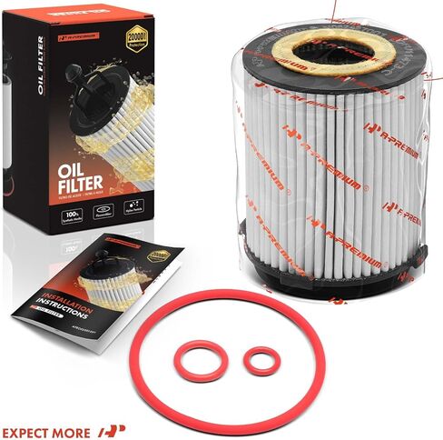 A-Premium 20K Miles Upgrated Protection Oil Filter Compatible with Mercedes-Benz & Infiniti & Freightliner Models - C350e, E300, GLE350, Q50, Sprinter 1500, GLC350e, GLA250, Metris, A220, QX30, SLC300 in Saudi Arabia