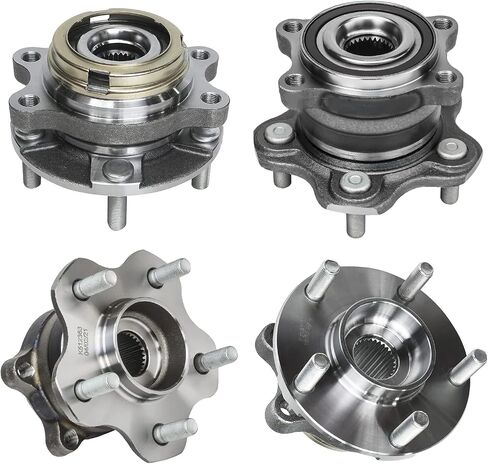 Detroit Axle - AWD Wheel Bearing Hubs for 2003-2007 Nissan Murano Wheel Hubs Assembly 2004 2005 2006 Pront and Gron in Saudi Arabia
