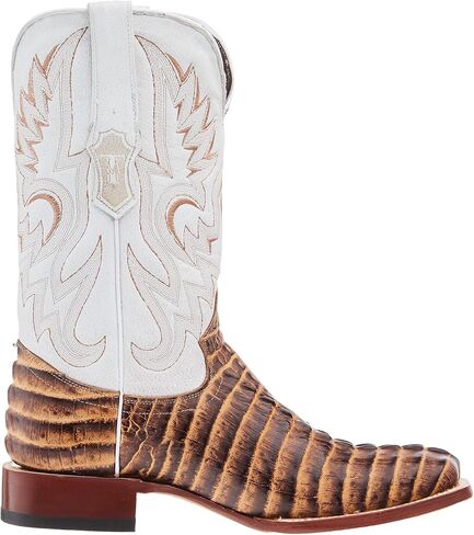 Men Orix Brown Caiman Tail Print 13in Montana Ice Top Boot in Kuwait