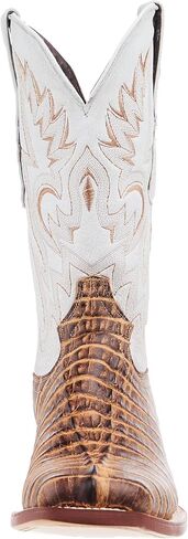 Men Orix Brown Caiman Tail Print 13in Montana Ice Top Boot in Kuwait