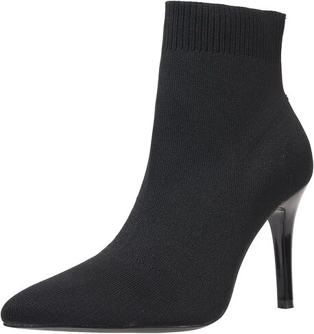 Ankle Boots for Women Stiletto Heels Pointed Toe Sock Booties Comfortable Dressy Stretchy Short Boot, US Size 6-12 in Kuwait