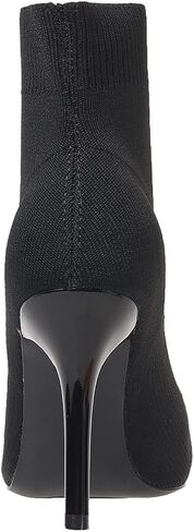 Ankle Boots for Women Stiletto Heels Pointed Toe Sock Booties Comfortable Dressy Stretchy Short Boot, US Size 6-12 in Kuwait