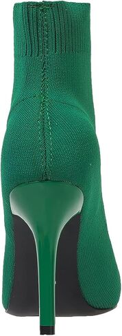 Ankle Boots for Women Stiletto Heels Pointed Toe Sock Booties Comfortable Dressy Stretchy Short Boot, US Size 6-12 in Kuwait