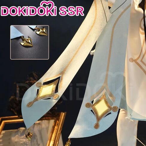 Kira Kira Traveler Lumine Cosplay Costume Game Genshin Impact in Saudi Arabia
