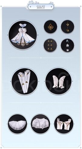 Kira Kira Traveler Lumine Cosplay Costume Game Genshin Impact in Saudi Arabia