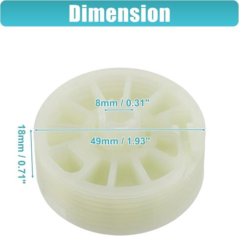 X AUTOHAUX Window Regulator Drum Gear Spool for Kia Sportage 2017-2021 Glass Regulator Sprocket Spool Gear in Saudi Arabia