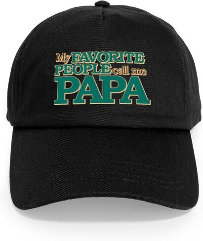 CafePress My Favorite People Call Me Papa Cap Adjustable Baseball Cap in Saudi Arabia