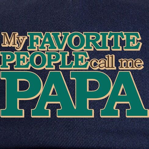 CafePress My Favorite People Call Me Papa Cap Adjustable Baseball Cap in Saudi Arabia