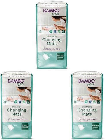 Bambo Nature Changing Mat: Bio-Based, 10 Count in Kuwait
