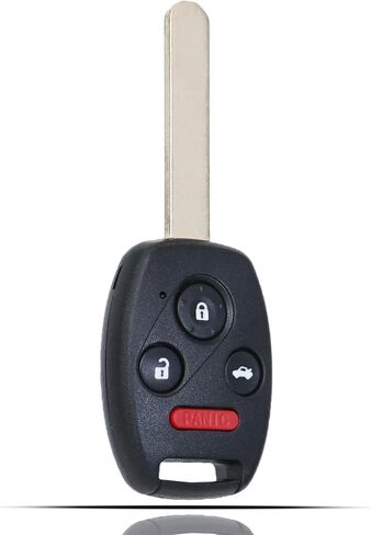 Key Fob Keyless Entry Fits for Honda Civic SI EX Hybrid 2006 2007 2008 2009 2010 2011 2012 2013 Remote Control Head Key Replacement (N5F-S0084A, 35111-SVA-306) 4 Buttons in Saudi Arabia