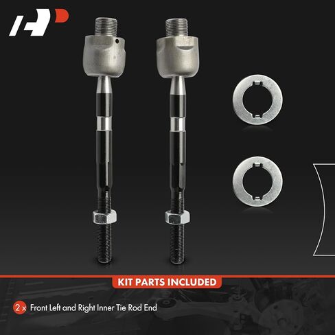 A-Premium 2 x Front Inner Tie Rod Ends, Compatible with Mazda CX-9 CX9 2007-2015 in Saudi Arabia