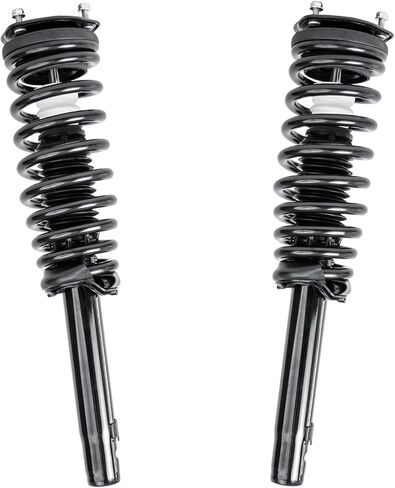 Detroit Axle - 2.5 لتر الطرف الأمامي 14PC مجموعة تعليق لعام 2010 2011 2012 Ford Fusion ، دعامات جاهزة ، أذرع التحكم الخلفية العلوية والسفلية للأمام ، قضبان التعادل الداخلية والخارجية ، استبدال شريط التأثير in Saudi Arabia