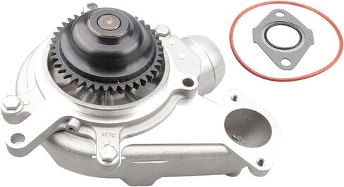 01067 Water Pump w/Housing Fit [6.6T V8 Diesel Turbo] Engine for Chevy/GMC 2006-2016 Silverado/Sierra 2500HD/3500HD(Classic) 6.6L V8, 2006-2016 Express(Savana) 2500/3500 6.6L V8, 2006 H1 in Saudi Arabia