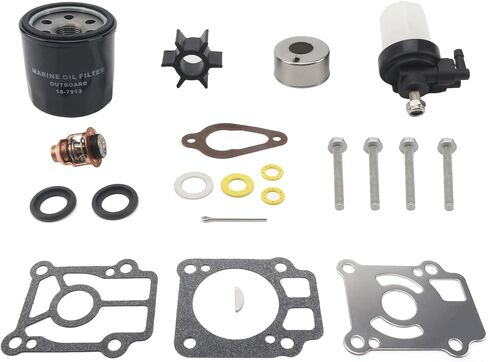 8M0208905 مجموعة خدمة الصيانة الكاملة لـ Mercury Marine 25 30 HP تستبدل محركات القوارب الخارجية 853792A07 Sierra 18-43175 18-7913 18-7913 in Kuwait