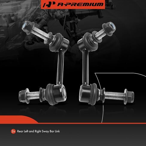 A-Premium 2 x Rear Sway Bar Links Stabilizer Bar Links, Compatible with Nissan Murano 2015-2023, Pathfinder 2013-2020 & Infiniti QX60 2014-2020 2022, JX35 2013 in Saudi Arabia