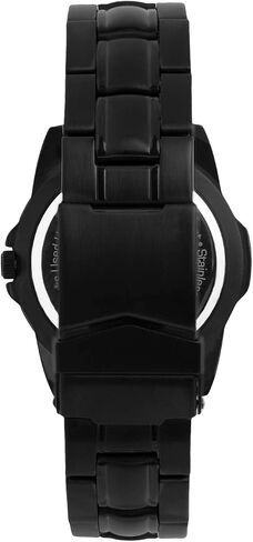 Suntime Men Men United States 43mm Watch - Fantom Sport anochrome - 20 مم فرقة من الفولاذ المقاوم للصدأ الأسود in Saudi Arabia