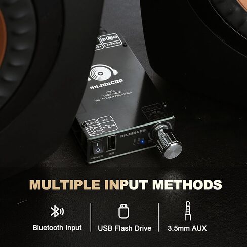 C50HS Bluetooth Amplifier Board TPA3116D2 HiFi Chip 12-24V DC Input,Support USB Sound Card/USB Flash Driver, AUX, Bluetooth Multiple Input Modes (C50HS ONLY) in Saudi Arabia