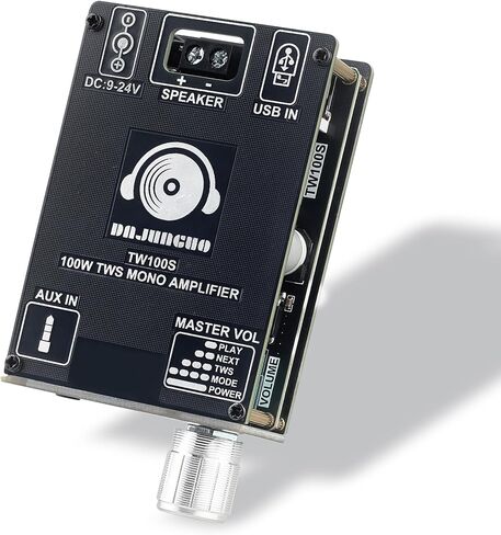 C50HS Bluetooth Amplifier Board TPA3116D2 HiFi Chip 12-24V DC Input,Support USB Sound Card/USB Flash Driver, AUX, Bluetooth Multiple Input Modes (C50HS ONLY) in Saudi Arabia