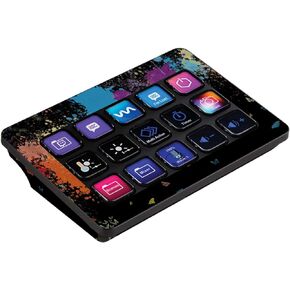 MightySkins Skin Compatible with Elgato Stream Deck MK.2 - Splatter | Protective, Durable, and Unique Vinyl Decal wrap Cover | Easy to Apply, Remove, and Change Styles | Made in The USA
