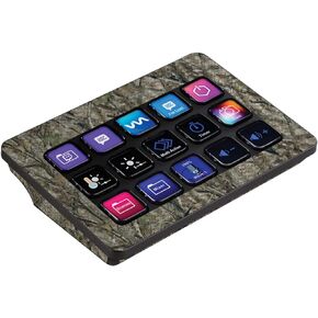 MightySkins Carbon Fiber Skin Compatible with Elgato Stream Deck MK.2 - HTC Fall | Protective, Durable, and Unique Vinyl Decal wrap Cover | Easy to Apply, Remove, and Change Styles | Made in The USA
