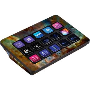 MightySkins Skin Compatible with Elgato Stream Deck MK.2 - Space Cloud | Protective, Durable, and Unique Vinyl Decal wrap Cover | Easy to Apply, Remove, and Change Styles | Made in The USA