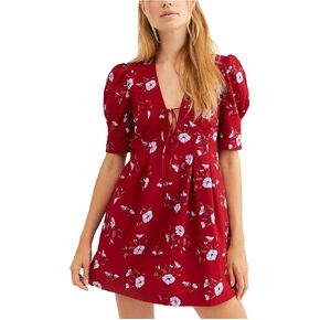 Free People Womens Adelle P Cotton Mini Dress in Kuwait