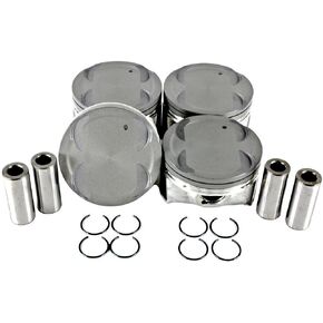 DNJ P193A.20 Oversize Piston Set for 2012-2013 / Kia/Soul / 2.0L / DOHC / L4 / 16V / 122cid