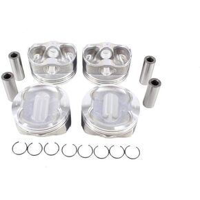 DNJ P4348 Piston Set for 2011-2015 / Subaru/Forester, Legacy, Outback / 2.5L / DOHC / H4 / 16V / 152cid / FB25, FB25BA, FB25BC