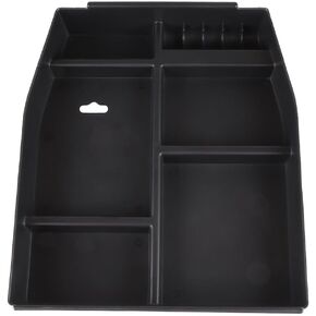 SCITOO Car Center Console Insert Organizer Tray Fit for 2015 2016 2017 for Ford F-150 Black Raptor Insert Organizer Tray Accessory