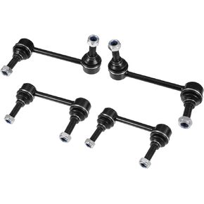 X AUTOHAUX 4 Pcs Front Rear Sway Bar Links for Dodge Durango 2011-2015 for Jeep Grand Cherokee 2011 for Jeep Grand Cherokee 2012-2013 3.0L V6 No.K750573/K750578 Stabilizer Link