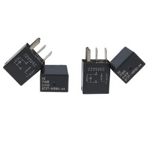 4PCS 8T2T-14B192-AA 8T2T14B192AA Multi-Function Relay 4-PIN Relays Compatible with Ford Fusion F150 F250