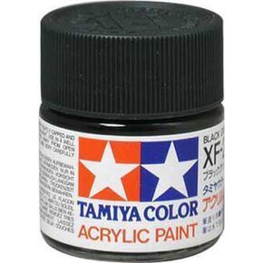 TAMIYA USA TAM81301 Acrylic XF1 Flat Black 0.77 Ounce (Pack of 1)