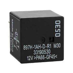 897H-1AH-D-R1 M30 12VDC 70A 4Pins SPNO 33190530 Automotive Power Relay Sames as 897H-1AH-D-R1 U02 with Resistor
