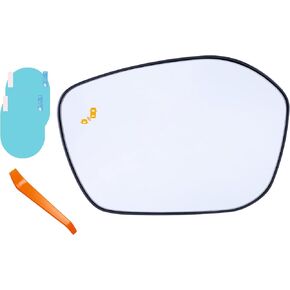 Driver Side Mirror Glass Replacement Compatible with Honda Civic 2022-2024, Acura Integra 2022-2024, Heated with Blind Spot Detection System in Kuwait