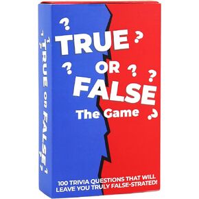 Gift Republic True Or False Trivia 100 Questions Card Game