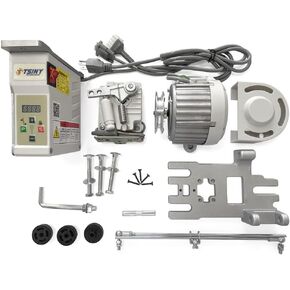 التيار المتناوب 110 فولت الكهربائية ثلاث مراحل فرش ماكينة خياطة صناعية محرك معزز مع وحدة تحكم 1000 واط (1-1/3HP) 50 ~ 60 هرتز in Kuwait