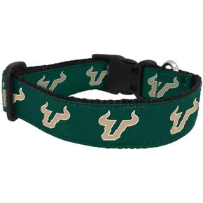 NCAA South Florida Bulls Dog Collar (Team Color, Large)