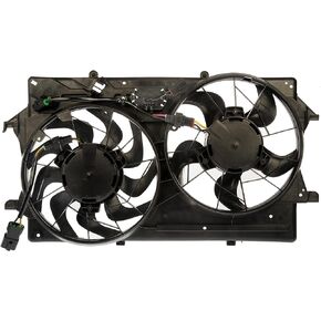 Dual Fan Assembly With Resistor