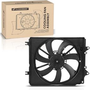 A-Premium Left Engine Radiator Cooling Fan Assembly Compatible with Select Honda Models - CR-V CRV 2017-2022 - Replace# 190155PAA01, 190305PAA01