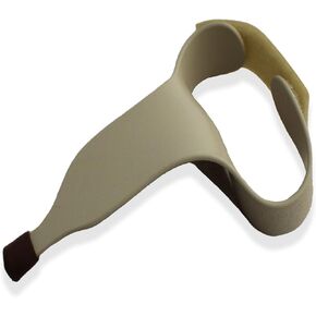 Rehabilitation Advantage Left Handed Slip-On Keyboard Typing Assistance Tool, Small, Tan