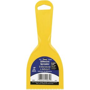 مفرشة لاصقة من هوماكس، 8 بوصة، 3/16 بوصة، أسنان، مفرشة أرضيات من الخشب الصلب، برتقالي in Kuwait