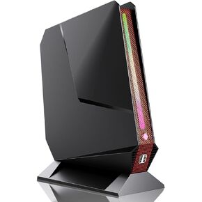 Mini Gaming PC, 12th Intel i9-12900H & GeForce RTX 3050Ti 8G GDDR6 Dual Graphics Card Mini PC, 14C/20T RGB Lights Mini Desktop Computer 32GB RAM 1TB NVMe SSD, 4K Triple Display/2.5G LAN/WiFi 6E/BT5.3 in Saudi Arabia