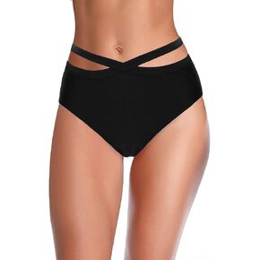 ملابس السباحة النسائية من Mycoco ذات الخصر العالي والجزء السفلي من بيكيني متقاطع in Kuwait