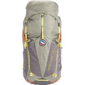 Big Agnes Parkview 63L Backpack for Multiday Hiking, Olive, Medium