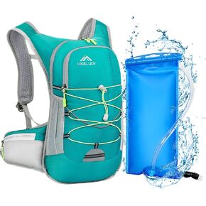 حقيبة ظهر للترطيب سعة 18 لتر من LOCAL LION مع مثانة مياه سعة 2 لتر، حقيبة ظهر معزولة لركوب الدراجات، حزمة مياه خفيفة الوزن للمشي لمسافات طويلة والجري والتزلج والتنقل in Kuwait