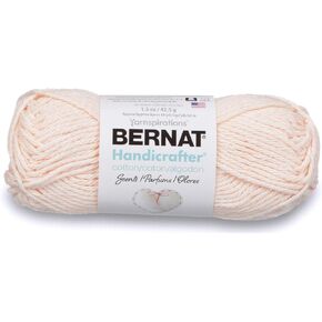 Bernat Handicrafter Cotton Scents Yarn, 1.5 oz, Gauge 4 Medium Worsted, Fleur De Lavane (Pack of 2)