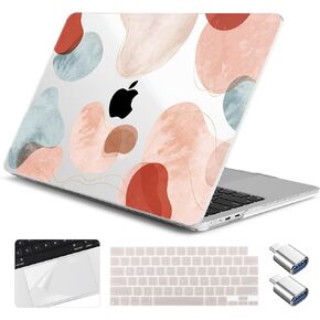 حافظة لجهاز M3 MacBook Pro 16 بوصة 2023 2021 إصدار A2991/ A2485 A2780 M2 M1 Pro/Max، حافظة صلبة مع غطاء لوحة مفاتيح وواقي لوحة التتبع ومحولين OTG ورائد فضاء وقمر