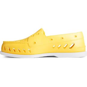 Sperry womens Authentic Original Float Boat Shoe, Yellow, 8 US